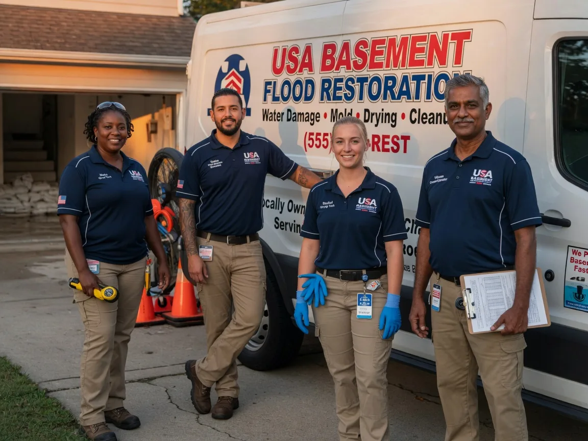 Basement Flood Cleanup company in West Newton, IN